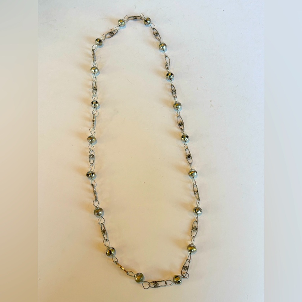 Mexican Wedding Necklace 32”